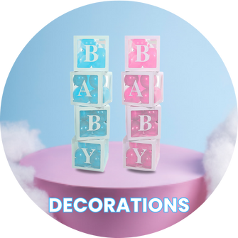 Gender Reveal Decorations