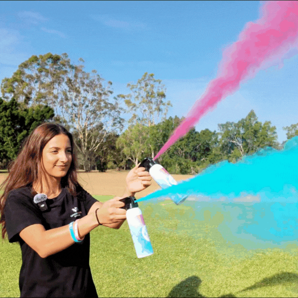 Gender Reveal Double BABY Powder Blaster Bundle