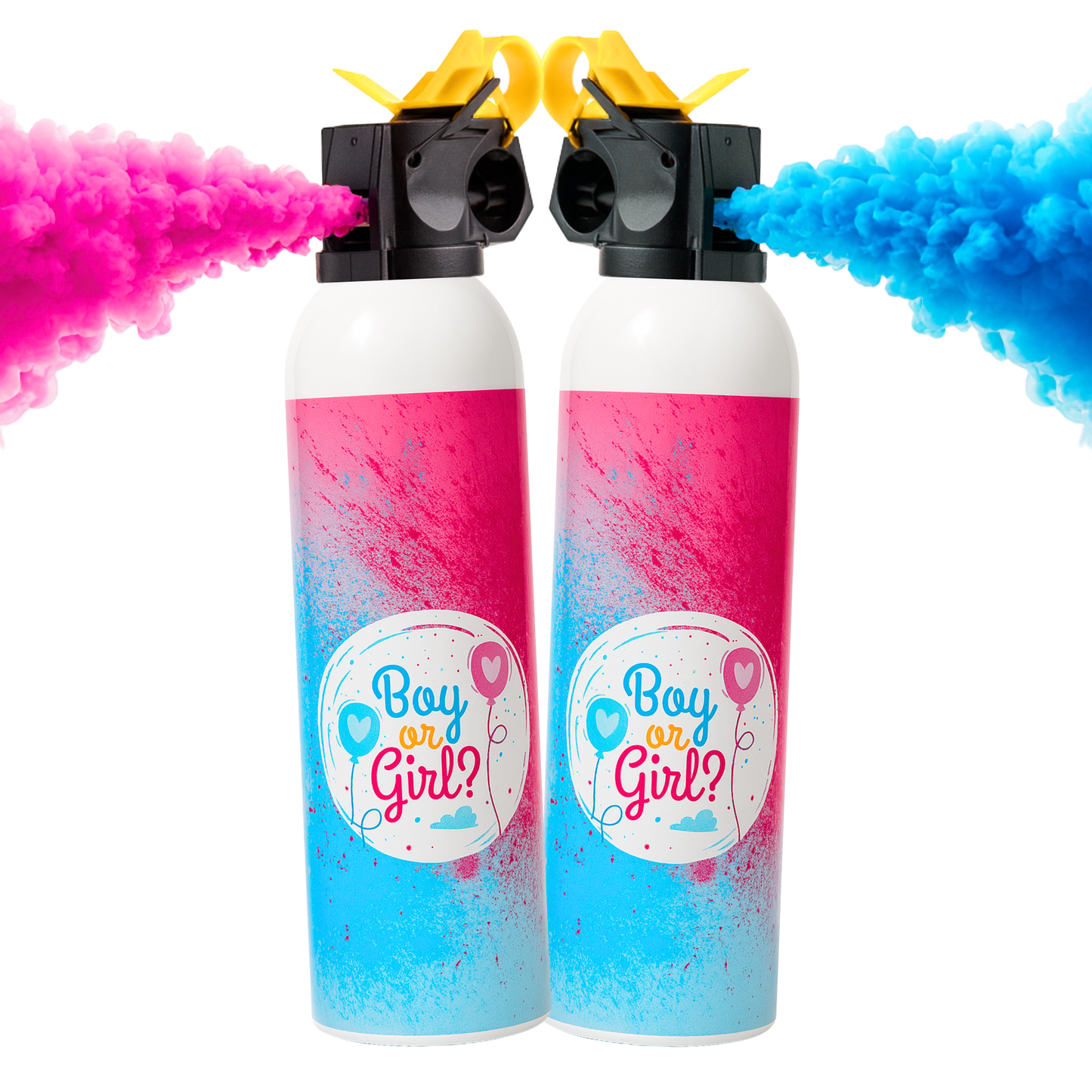 Gender Reveal Double MINI Powder Blaster Bundle