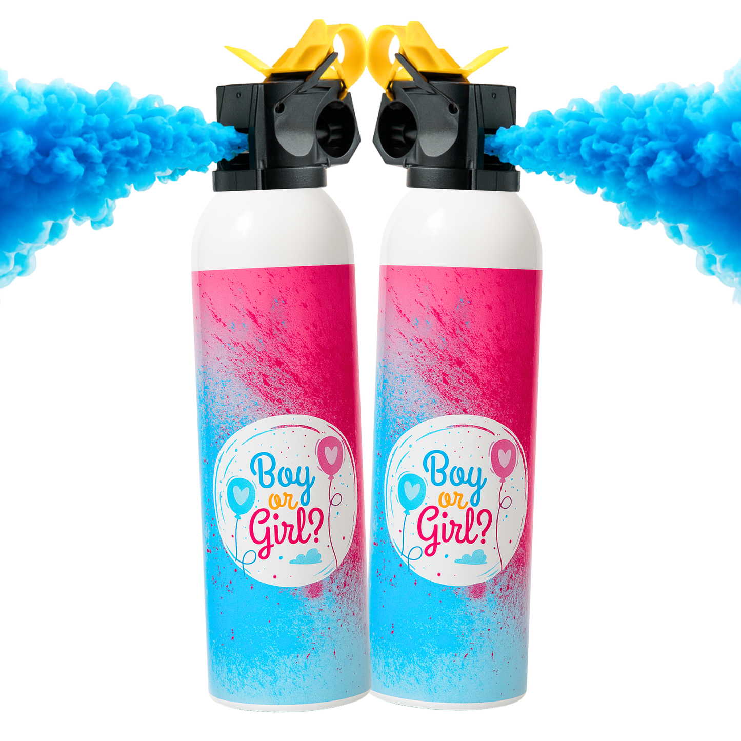 Gender Reveal Double MINI Powder Blaster Bundle