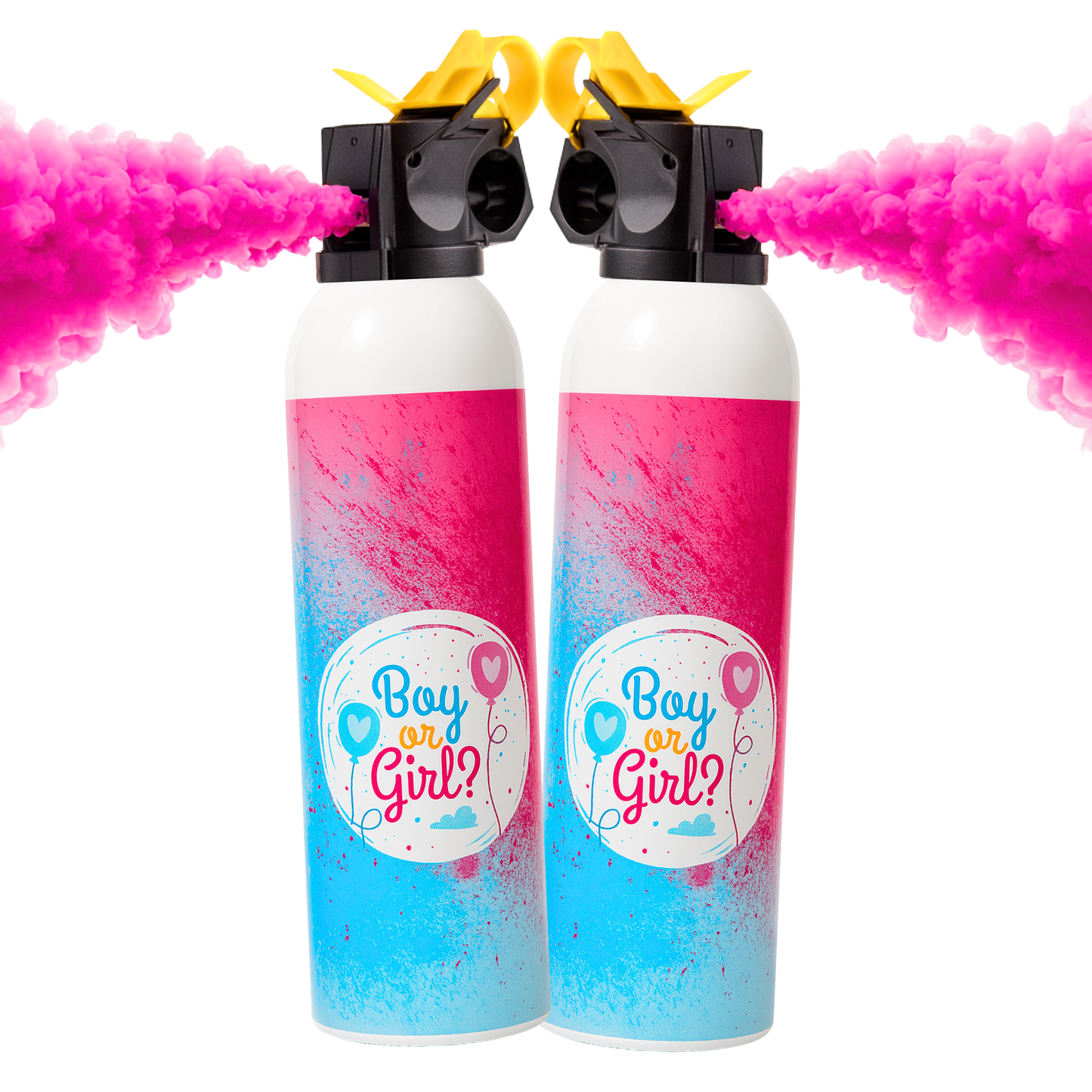 Gender Reveal Double MINI Powder Blaster Bundle