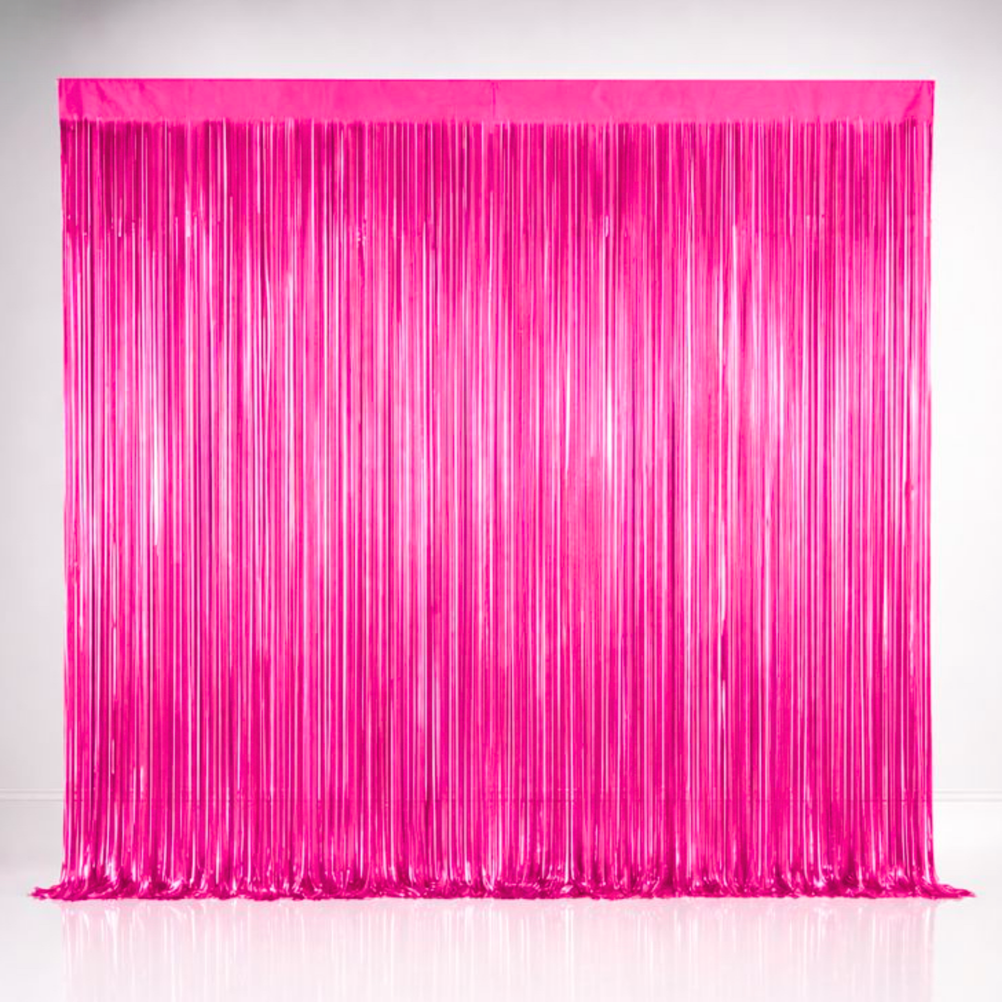 Gender Reveal Foil Party Curtain XL