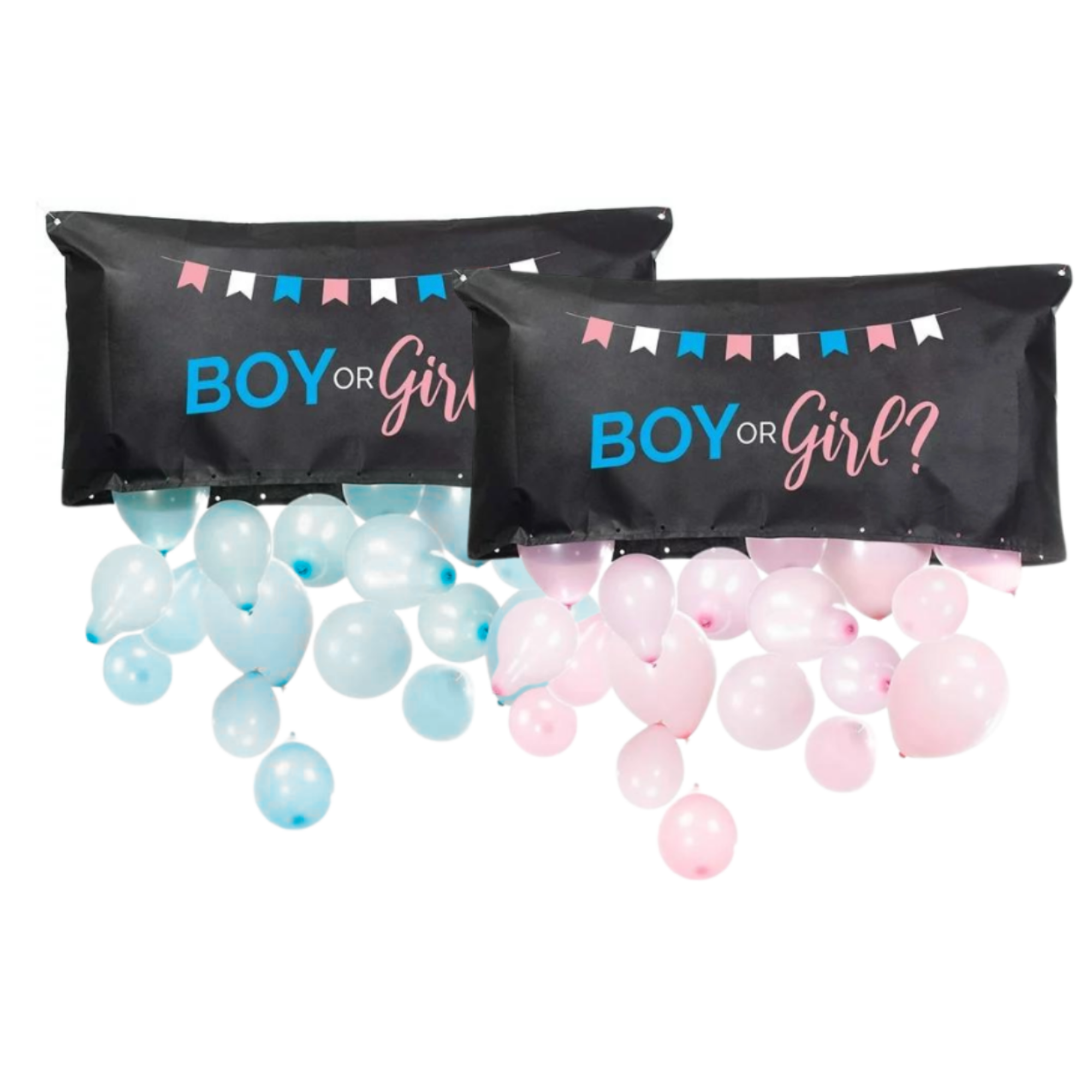 Gender Reveal Boy/Girl Balloon Drop Bag Kit 🎈