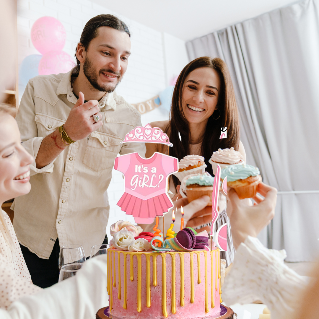 Baby Photo Booth Props Gender Reveal Party