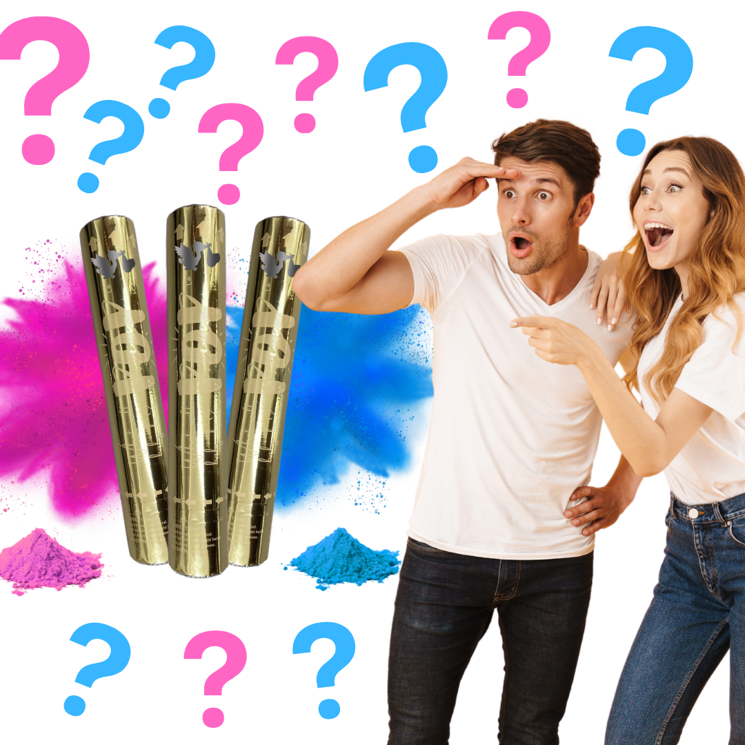 Gender Reveal BIO 30CM Luxury Powder Cannon