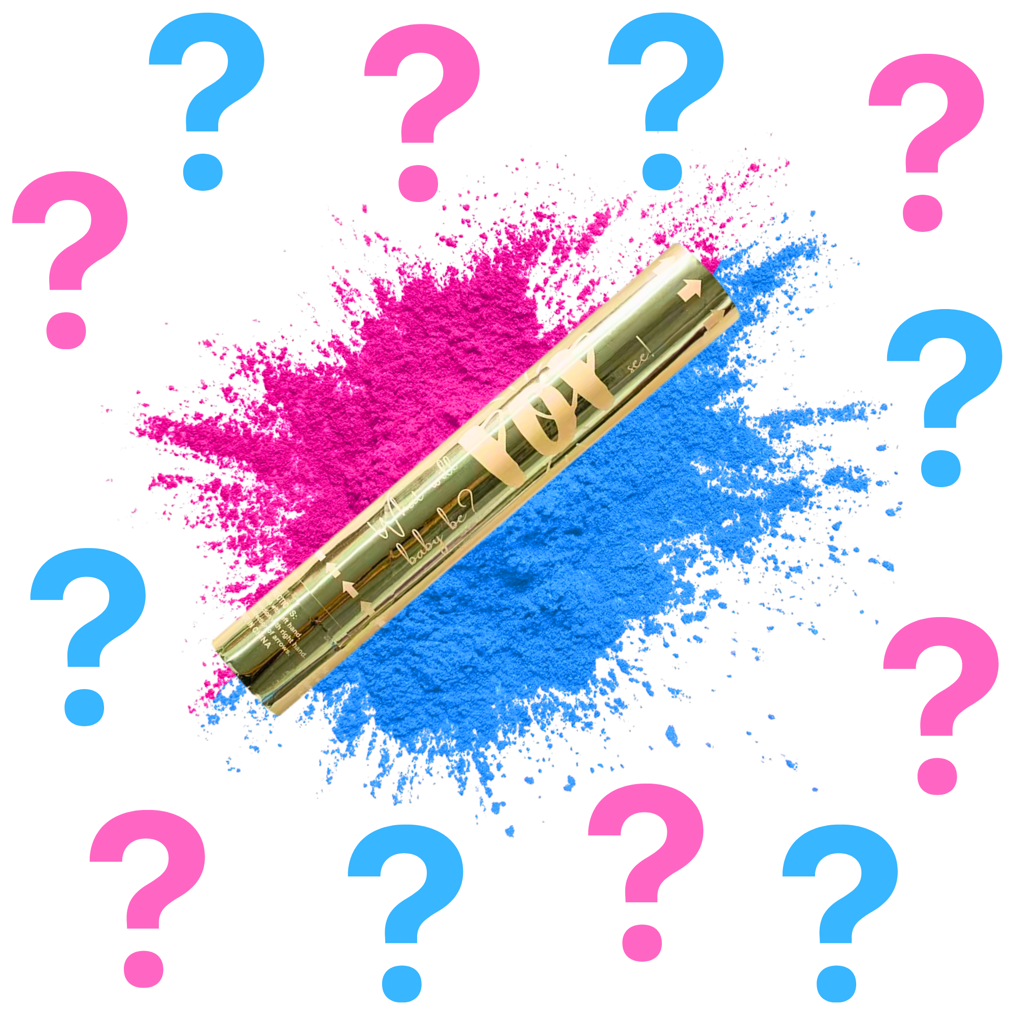Luxury Gender Reveal Surprise Reveal Cannon