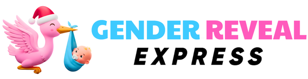 Gender Reveal Express Logo Header