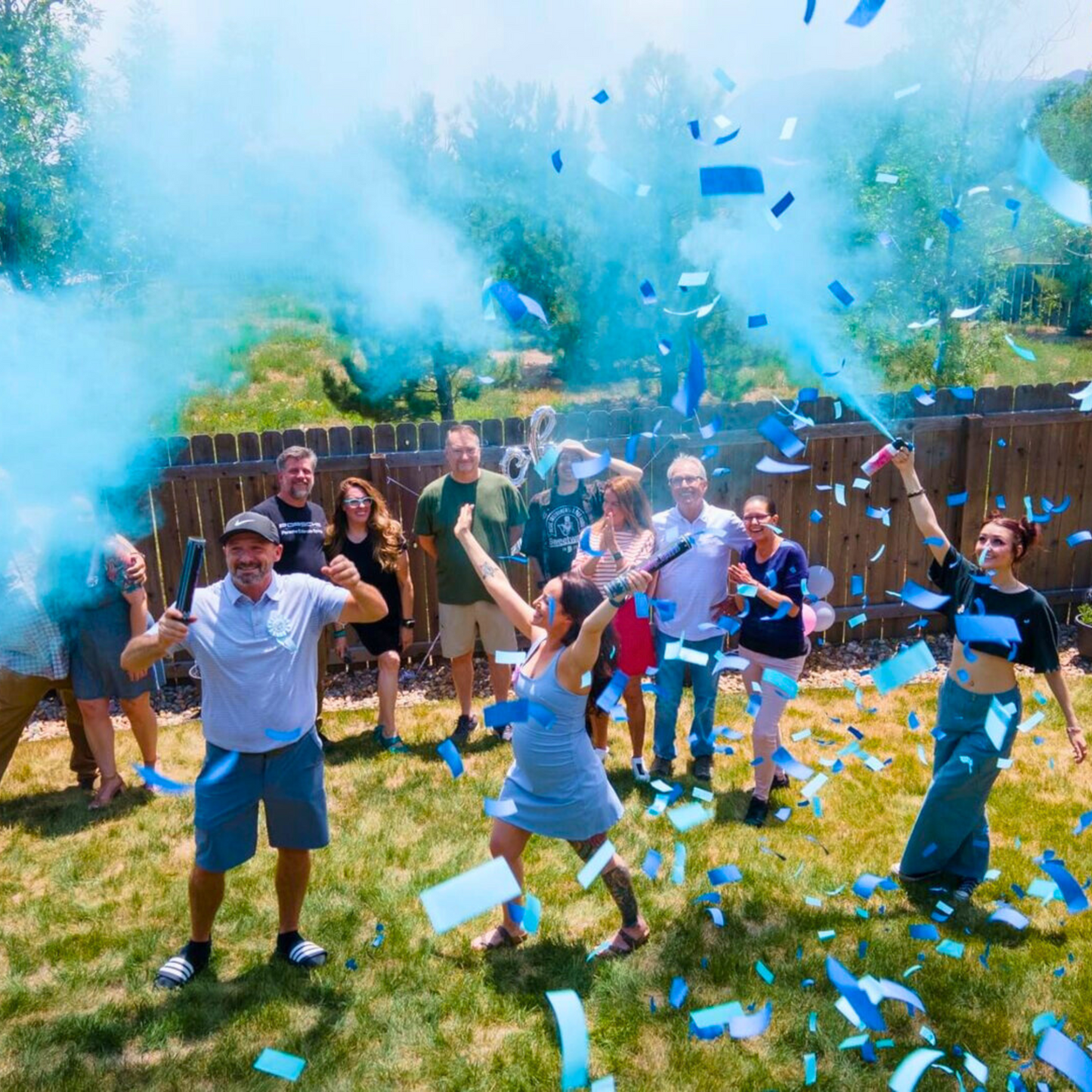 Gender Reveal Extinguisher Blue Smoke Gender Reveal Party